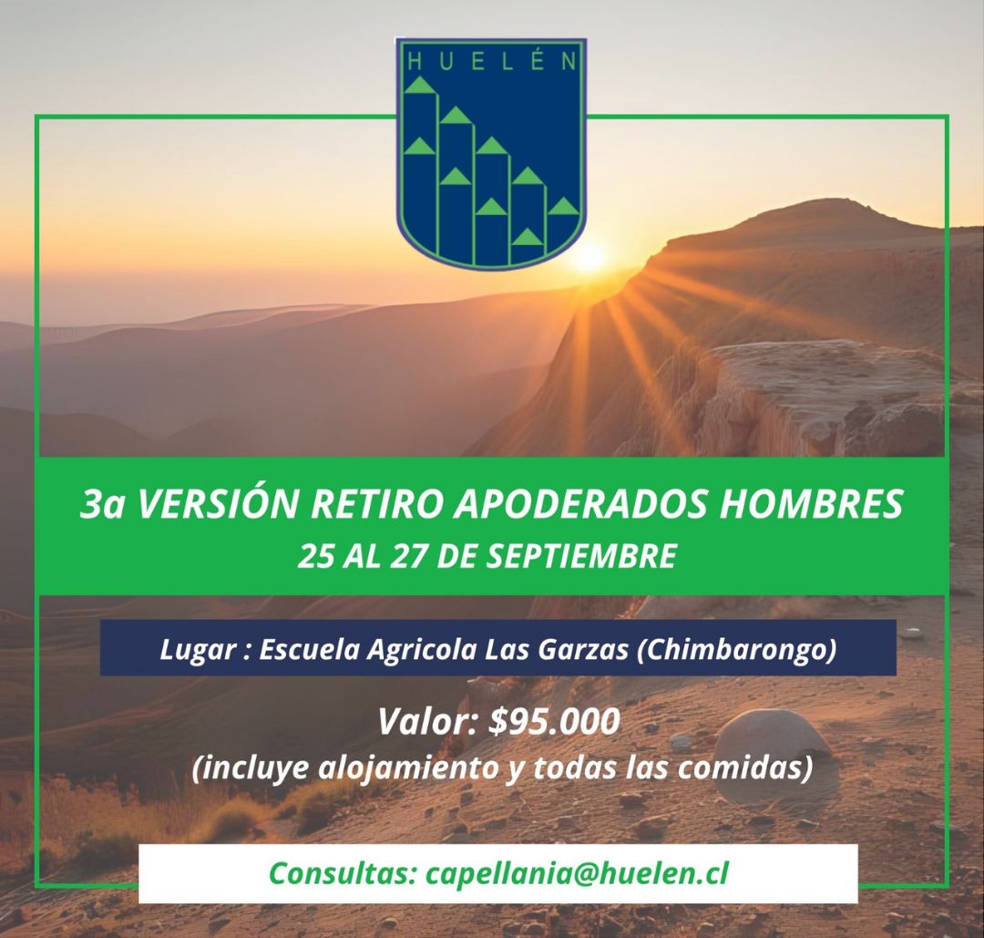 3° Versión Retiro Apoderados Hombres